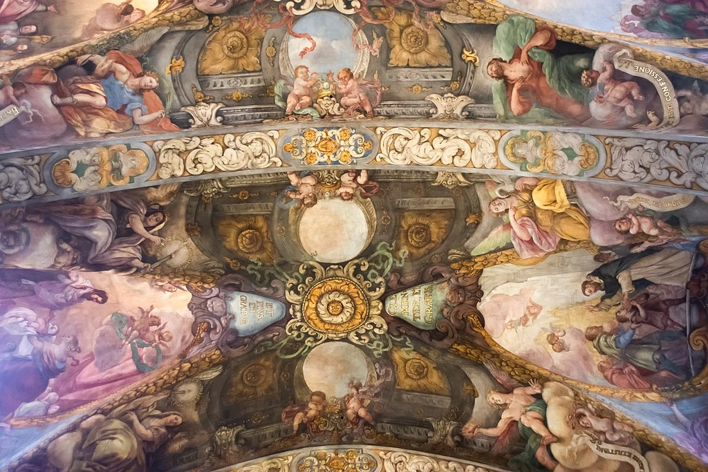 Affreschi nella chiesa di San Nicola e San Pietro martiri, Valencia - dettaglio 9